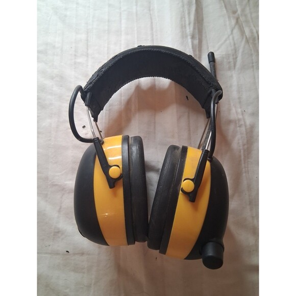 VINTAGE Peltor3M Safety Work Tunes AM/FM Headphones Hearing Protector NONWORKING - Picture 1 of 6